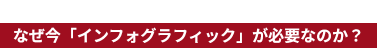 なぜ今「インフォグラフィック」が必要なのか?